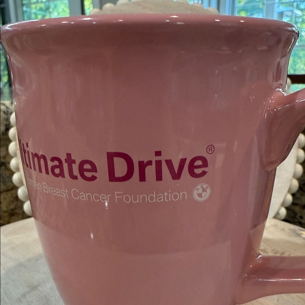 BMW Pink Susan G Komen Breast Cancer Awareness Ceramic Mug - Picture 3 of 9